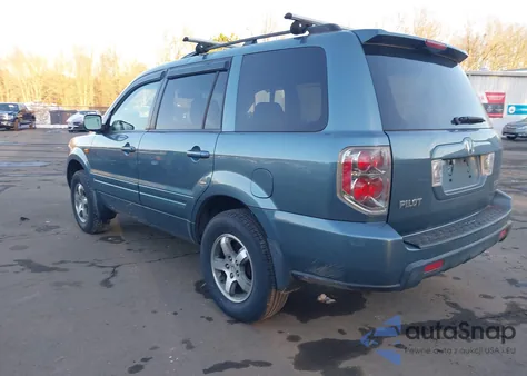 2007 Honda Pilot Ex-L из США, поврежденный, VIN 5FNYF18647B030386